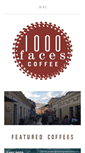 Mobile Screenshot of 1000facescoffee.com